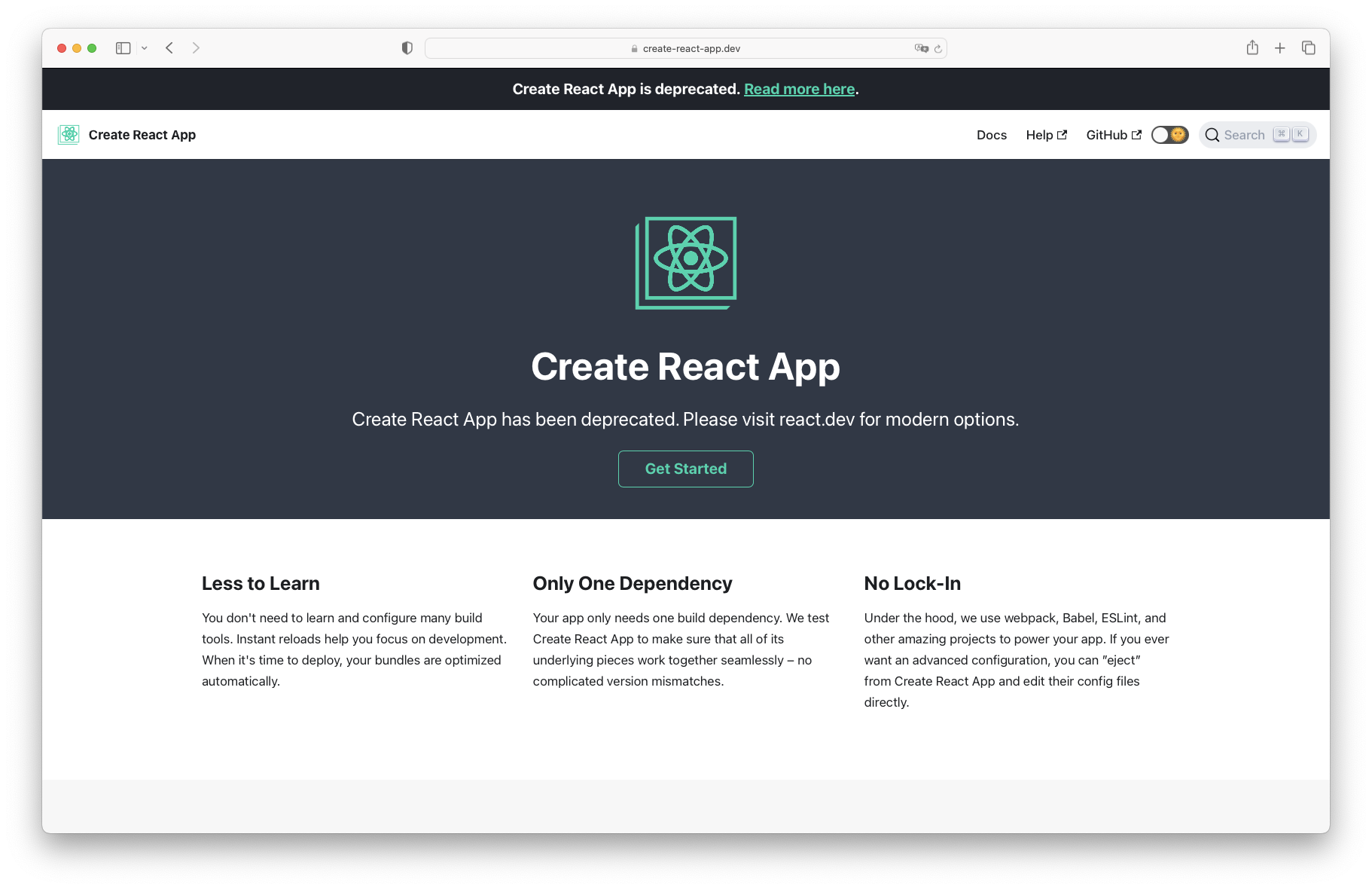 Create React App 的終結：為何被淘汰及 Vite 的崛起